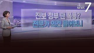 진보 정부 집권하면 부동산 폭등?…전문가에게 물어보니 [따져보니] [뉴스7]