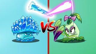 PvZ 2 - Planta vs Planta - Novo Gelogumelo vs Quibrabo - Quem Vai Vencer?