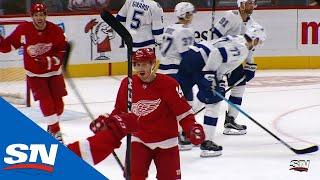 Gustav Nyquist, Frans Nielsen Score 2 Lightning Quick Goals