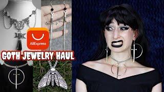 GOTH/ALTERNATIVE ALIEXPRESS JEWELRY HAUL 