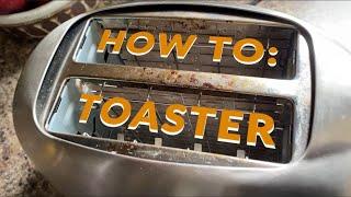 How to: Toaster - Toast, Waffles and Bagel for kids and special education