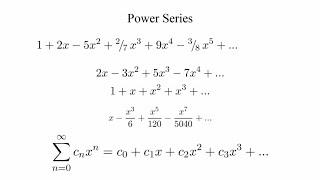 Power Series