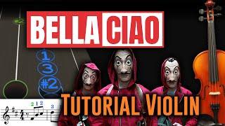 Bella Ciao - Tutorial - Violín Play Along 