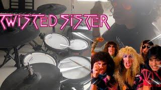 Luisrockcosgrove Drums Twisted Sister I wanna Rock