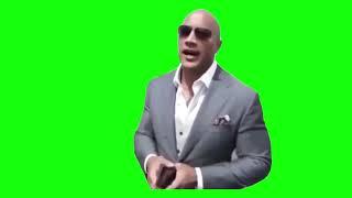 The Rock It's the biggest piece of dog shi green screen meme