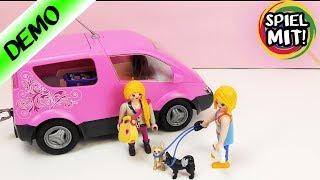 Playmobil City Life | CITY VAN für die ganze Familie | Cooles pinkes Auto aufbauen | Demo Unboxing