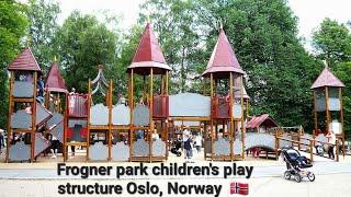 Frogner park children's play structure || Oslo, Norway ||