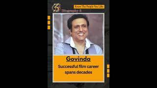 Govinda Height, Age, Wife, Children, Family, Biography #shorts