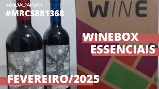 WINEBOX FEVEREIRO 2025 - ESSENCIAIS CUPOM #MRCS881368