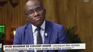 Grosse honte honte au lycée moderne de cocody Angré.