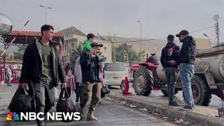 Syrian refugees consider going home after fall of Assad regime