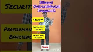 Mastering the Pillars of Well-Architected Framework  | #WellArchitected #TechInsights #Shorts