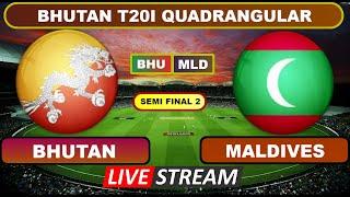 Bhutan T20I Quadrangular Live - Bhutan vs Maldives Live Cricket Score & Commentary