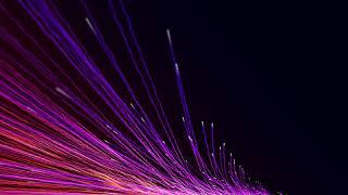 The movement of purple and orange wavy lines. Motion backgrounds. Stock video