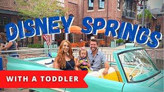 Best things to do in Disney Springs with a toddler!