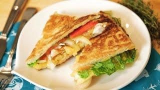 檸檬雞肉帕里尼 Lemon Chicken Panini | Soac x 愛料理廚房