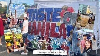 Our first Taste of Manila in Canada 2022 | WalterNei