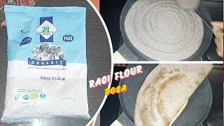 Ragi Flour Dosa | 24 Mantra Ragi Flour Review & Recipe | How to make Ragi Dosa