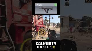 【元ネタ】新武器『Groza』高機動アサルトライフル【CoDモバイル】#shorts