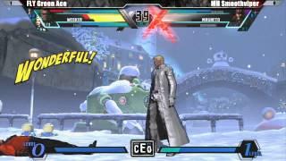 UMVC3 FLY Green Ace vs MH Smoothviper - CEO 2012 Tournament
