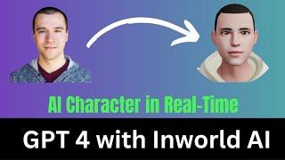 GPT 4 with Inworld ai: Greg Brockman (Talking AI Character) #gpt4 #openai