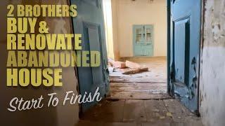 Two Brothers, Renovate Abandoned House in Portugal Start To Finish Timelapse