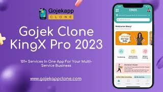 Gojek Clone KingX Pro: 101+ Services In One App For Your Multi-Service Business