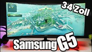 Samsung Odyssey G5 Gaming monitor 34 zoll