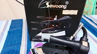 How to use & install & Professional industrial steam iron  complete video #steamiron