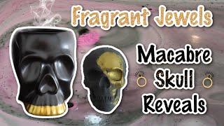 Macabre Skull Candle and Bath Bomb + Ring Reveals! Fragrant Jewels NEW Set!