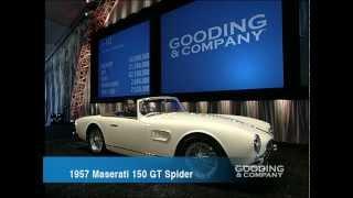 2013 Scottsdale Auctions: 1957 Maserati 150 GT Spider