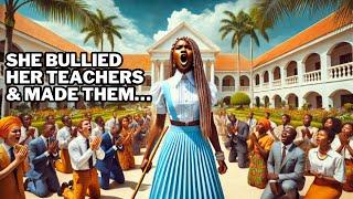 SHE BULLIED HER TEACHERS AND THIS HAPPENED NEXT! #africanfolktales #africanstory tales #folklore