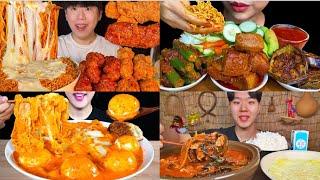 best *satisfying big bites* mukbang asmr compilation pt.43