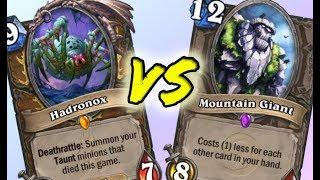 HADRONOX TAUNT DRUID VS EVEN WARLOCK