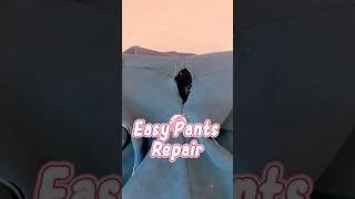 Quick Fix for Split Seams (No Machine!)  #diy #tutorial #tips