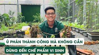 Tập 29 - Cách ủ phân hữu cơ thành công mà không cần dùng đến men vi sinh