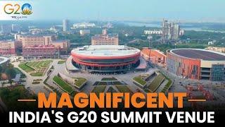 EXCLUSIVE video of the Bharat Mandapam at Delhi's Pragati Maidan which will host G20 Summit