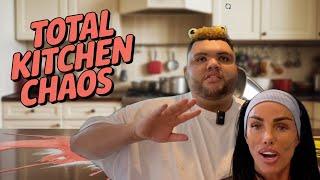 KATIE PRICE: Kitchen Shenanigans and dancing with HARVEY PRICE. We are so funny together!!
