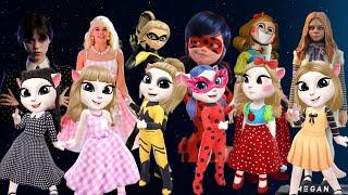 Wednesday  Barbie Chloé Bourgeois  Ladybug  Miss Delight  Megan New Cosplay My Taking Angela 2