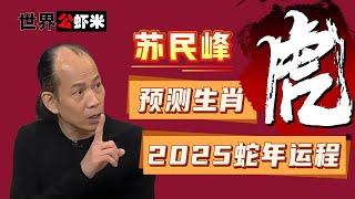 分析蘇民峰预测2025蛇年生肖《虎》的運程 #世界公蝦米#蘇民峰#生肖虎运势