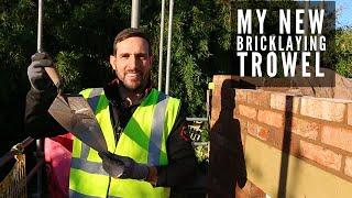 My New Bricklaying Trowel 