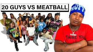 20 GUYS VS 1 REALITY STAR: MEATBALL