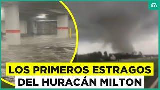 Huracán Milton: Los primeros registros del fenómeno en EE. UU.