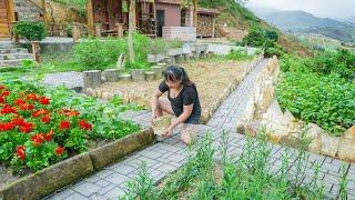 10 Days to Build a Vegetable Garden, Firewood Warehouse, Water Tank, and Wooden Bird Cage