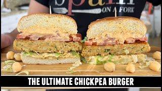 The BEST Chickpea Burger of Your Life | Quick & EASY Recipe