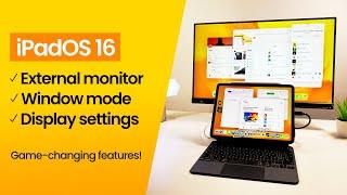 Hands-on with External monitor support on iPadOS 16 beta— First impressions of my favourite feature!