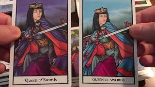 The 1990/Belgium Connolly tarot deck versus the 2006/Italy Connolly tarot deck