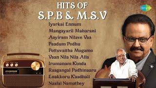 Hits of S.P. Balasubrahmanyam & M.S. Viswanathan | Pottuvaitha Mugamo | Raagangal Padhinaaru |