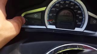 Honda PCX - how to adjust clock