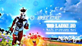 Levitating × Wo Ladki Jo  montage (free fire edit) @Aw vonter